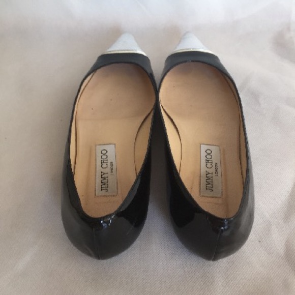 JIMMY CHOO - Pointed-Toe Flats US 8 | IT 38 - Picture 5 of 6
